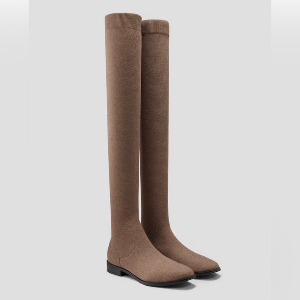 Vivaia Square-Toe Over-the-Knee Boots (Happer)